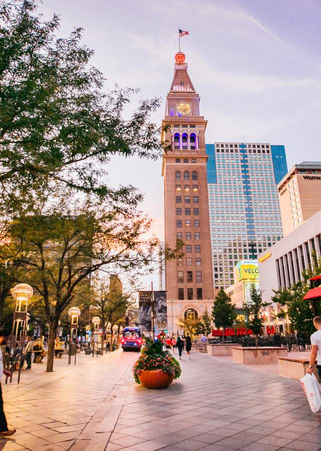 16th Street Mall Sunset