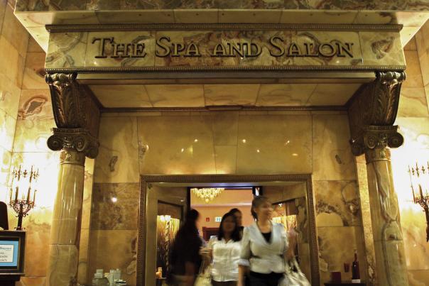 Entrance to the Brown Palace Hotel & Spa