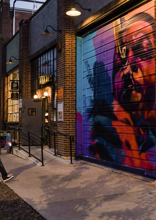 Street art in River North Art District in Denver, Colorado