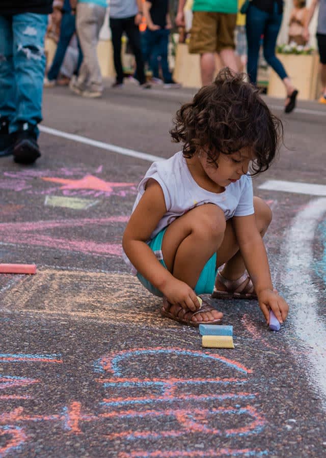 First Friday Art Walk at Art District on Santa Fe