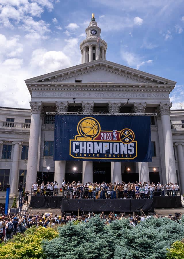 Denver Nuggets 2023 Championship Celebration