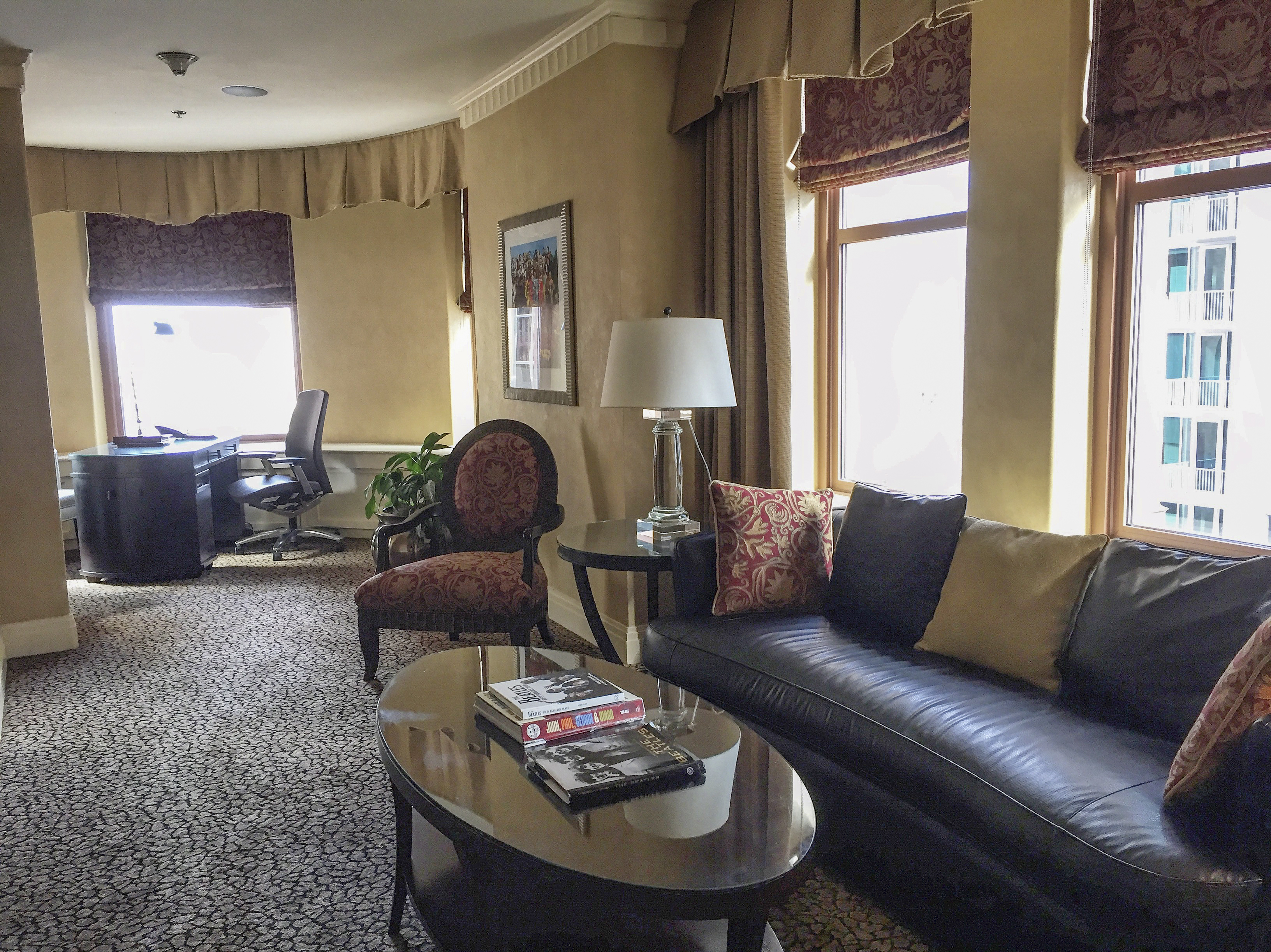 Beatles room at Brown Palace Hotel