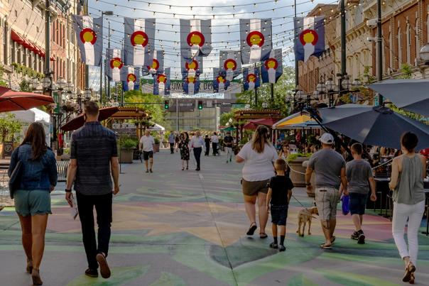 Larimer Square in Denver