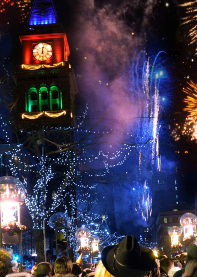 New Year's Eve fireworks in Denver