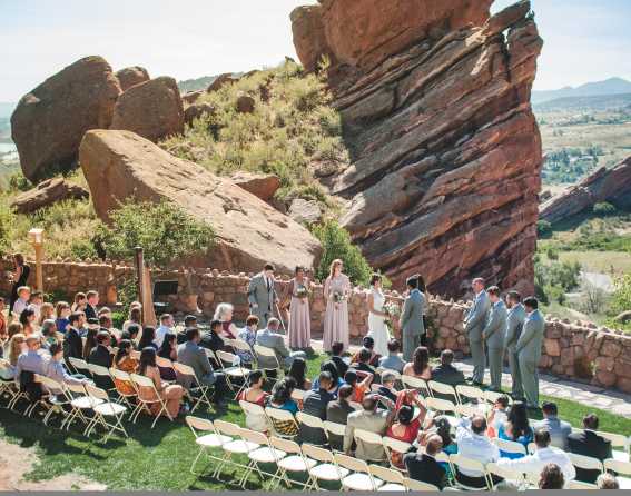 Red Rocks Amphitheatre wedding venue