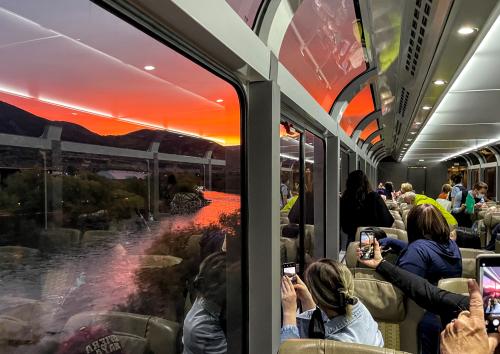 Rocky Mountaineer train from Denver, Colorado, to Moab, Utah